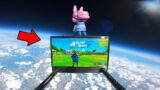 Winning A Game Of Fortnite From The Edge Of Space