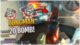 droppin' a 20+ kill game with the WINGMAN!! (Apex Legends Season 10)