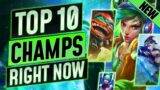 10 MOST BROKEN Champions to MAIN in the NEW 11.17 Patch –  LoL Guide