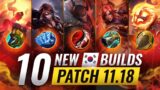 10 NEW BROKEN Korean Builds YOU SHOULD ABUSE In Patch 11.18 – League of Legends