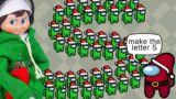 100 PLAYER SIMON SAYS IN AMONG US WITH ELF ON THE SHELF