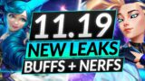 12 LEAKED CHANGES/BUFFS & NERFS for 11.19 – NEW META INCOMING –  League of Legends Guide
