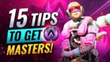 15 TIPS AND TRICKS TO HIT MASTERS FAST! (Apex Legends Ranked Tips & Tricks – Instantly Improve S10)