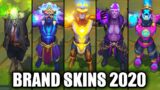 All Brand Skins Spotlight (League of Legends)
