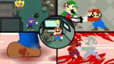 Among Us With Super Mario Characters All Episodes (Season 1) | Among Us Animation