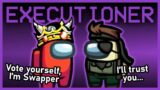 Among Us but I convince my Executioner target to vote for himself | Among Us Mods w/ Friends