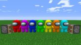 Among Us x 7 Colors = ??? | Friday Night Funkin' but Minecraft Piston Fusion