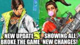 Apex Legends New Update Broke The Game.. Showcasing Every New Change + Tap Strafing Update