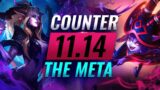 COUNTER THE META: How To DESTROY OP Champs for EVERY Role – League of Legends Patch 11.14