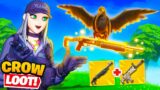 CROW ONLY LOOT in Fortnite (hard)