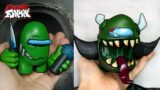 [FNF] Making Green Impostor V3 Sculpture Timelapse [Among us] – Friday Night Funkin' Mods