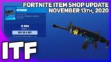 Fortnite Item Shop *NEW* CITYSCAPE WRAP! [November 13th, 2020] (Fortnite Battle Royale)