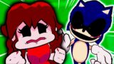 Friday Night Funkin' Plays AMONG US But SONIC.EXE IS THE IMPOSTER! – (VRChat Funny Moments!)