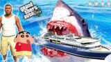 GTA 5 : SHINCHAN AND FRANKLIN BECAME SHARK to PLAY HIDE AND SEEK in gta v | megalodon shark gta 5