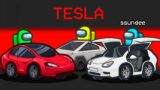 HE BOUGHT US TESLAS! Tesla Mod in Among Us