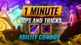 HIDDEN OP ABILITY COMBOS: League of Legends Tips and Tricks in 1 Minute #Shorts