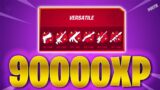 HOW TO COMPLETE I-01 Punchcard "VERSATILE" Fortnite Season 4 FREE XP Hidden Challenges