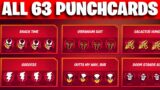 How To Complete ALL 63 Punchcards in fortnite chapter 2 Season 4 (ALL PUNCH CARDS )