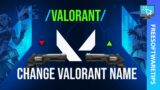 How to change name in Valorant | Riot games Valorant change name | Riot account Valorant change name