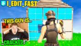 I died and spectated the FASTEST editor in Fortnite… (HE'S ONLY 10)