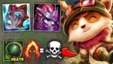 I played Teemo and covered the map with Deadly Shrooms