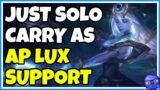 I really have to resort to AP Lux Support? – League of Legends High ELO Gameplay