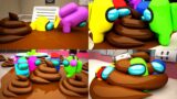 IMPOSTOR POOPED A LOT – MIX | AMONG US – 3D ANIMATION | THE BEST AND FUNNIEST MOMENTS