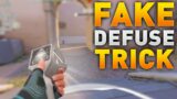 INSANE Fake Defuse Bait Trick – VALORANT Tips & Tricks