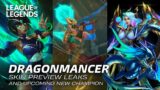 LOL – NEW CHAMPION LEAKS | Dragonmancer Skin Preview | League of Legends Update 2021