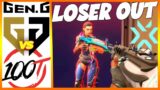 LOSER OUT! GEN.G vs 100T HIGHLIGHTS – VCT Challengers 3 NA VALORANT