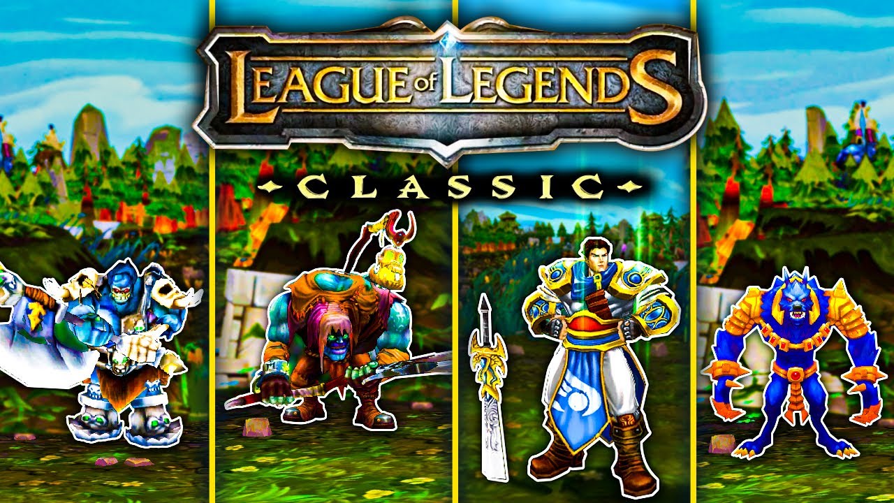 League of Legends Classic Season 1 in 2021 Game videos