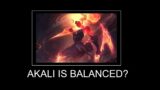 League of Legends champion balance ft. Akali