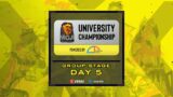 MGA University Championship – Group Stage – Hari ke-5