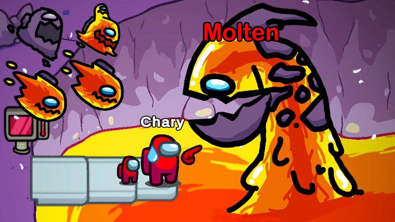 MOLTEN IMPOSTER SUMMON in Among Us shorts Game videos