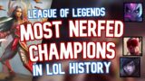 Most Nerfed Champions In LoL History | League of Legends
