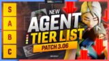 NEW Agent Tier List Patch 3.06! – Valorant Agent Meta