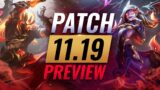 NEW PATCH PREVIEW: Upcoming Changes List For Patch 11.19 – League of Legends