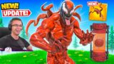 Nick Eh 30 reacts to VENOM and CARNAGE in Fortnite!