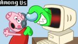 Peppa Pig Plays Among Us –  Funny Animation