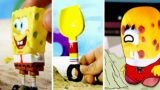 Spongebob IRL vs Among Us Animation