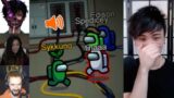 Sykkuno, Corpse & Friends SHERIFF Among Us Mod ft. Toast, Rae, Jack, Tina, Hafu, & more!