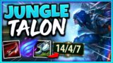 TALON JUNGLE IS ACTUALLY THE EASIEST WAY TO CARRY – League of Legends