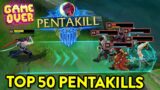 TOP 50 PERFECT PENTAKILL MOMENTS OF 2021!