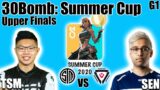 TSM vs Sentinels game 1 – Upper Finals | 30Bomb Summer Cup 2020 | Valorant Tournament