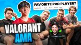 TenZ, Pro's favorite player?! VALORANT Pros Answer Craziest Fan Questions I 100T AMA