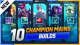 The 10 BEST Builds ONLY Champion MAINS Are Using! League of Legends Patch 11.19