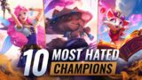 The 10 MOST HATED Champions in League of Legends – Season 11