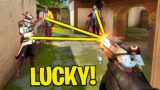 The LUCKIEST Valorant Players ALL in one Video…