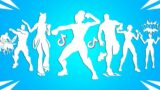 Top 50 Legendary Fortnite Dances With Best Music! (Cardi B – Up, Roller Vibes, In Da Party, Bim Bam)