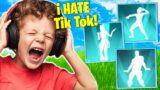 Trolling ANGRY Kid With EVERY TikTok Emote!
